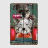 Miniature Schnauzer Metal Plaque Poster Club Garage Club Funny Plates Tin Sign Poster