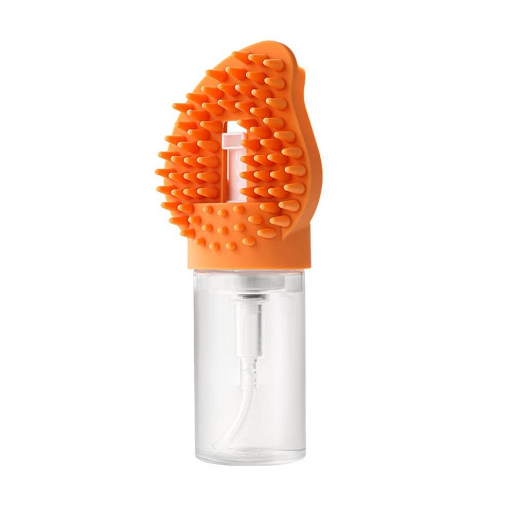 

Расческа для кошек против пуха с функцией пара и дозатором мыла, расческа для собак, расческа для удаления шерсти домашних животных, массаж для питомцев Orange-A