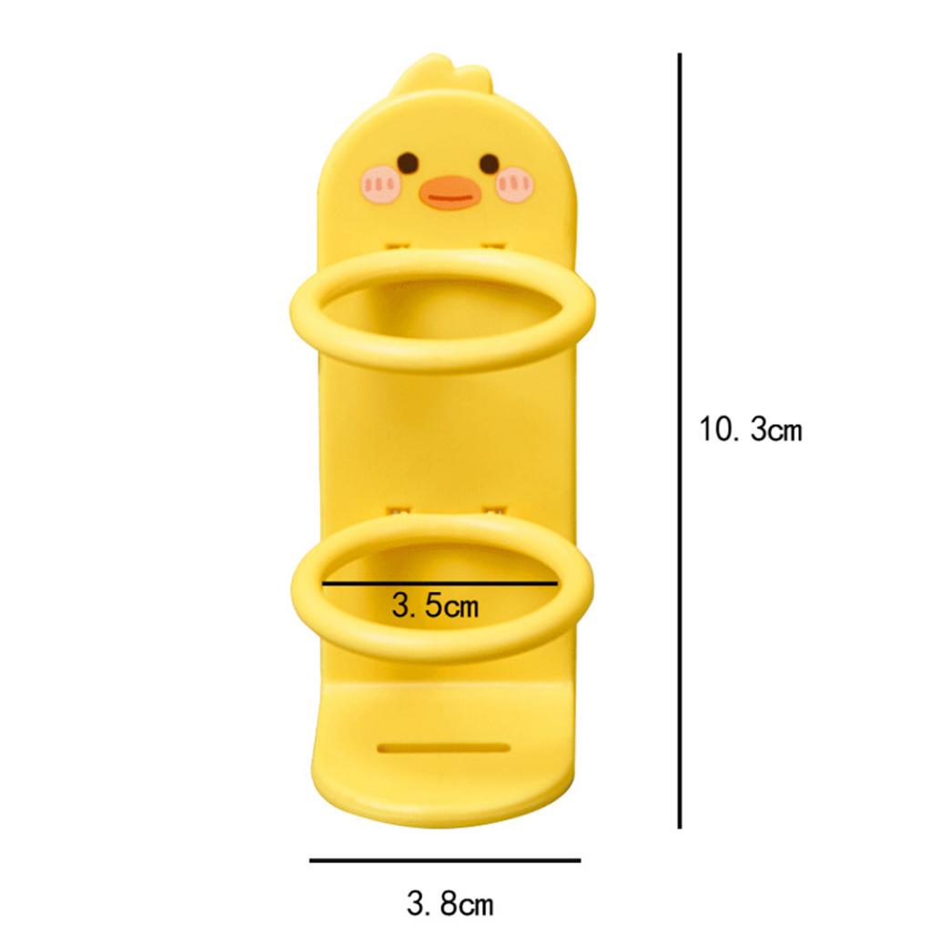 Wall Mounted Electric Toothbrush Holder Cute Shape Adhesive Electric Toothbrush Holder with