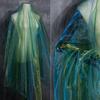 Iridescent Two-Tone Gradient Organza Pearl Gauze for Performance Costumes, Weddings, and Kindergarten Events