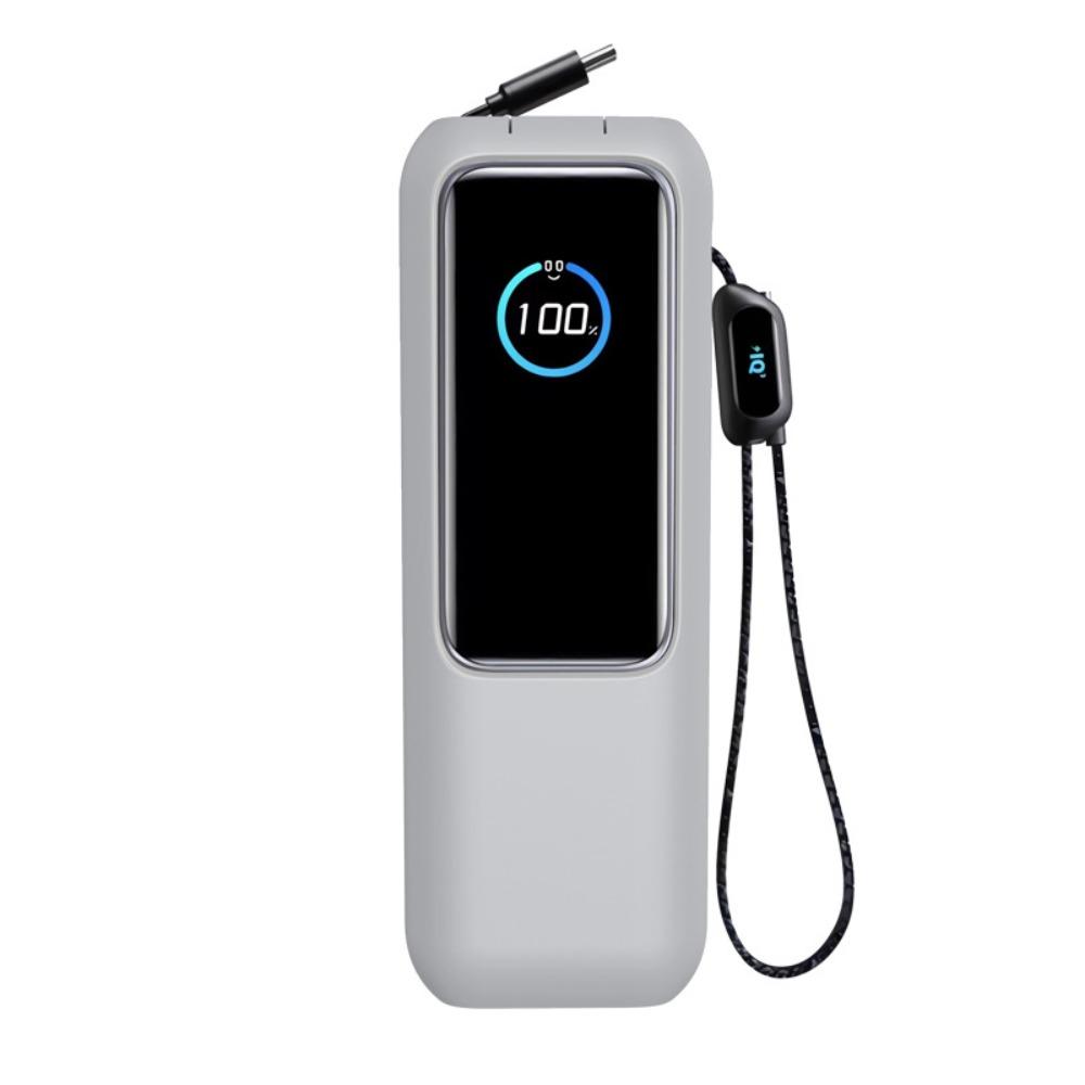 Soft Silicone Case Dustproof Protective Cover for Anker Zolo Power Bank (25000mAh 165W) Travel