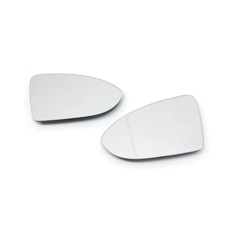Left/Right Side Heated Wing Mirror Glass Rearview Mirror Lens For Volkswagen VW Golf 7 MK7 / MK7.5 GTI GTD 2012-21 Touran 5T