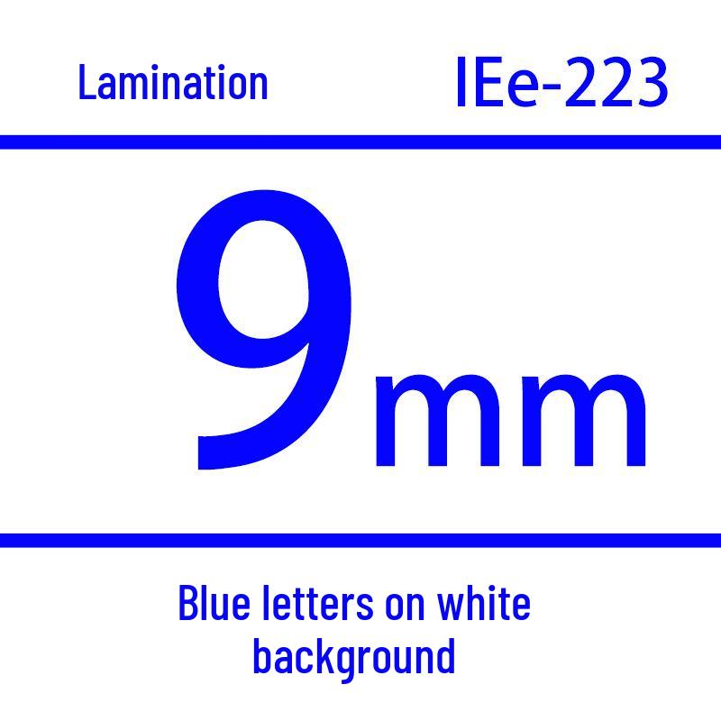 Aibeisi 9mm Waterproof Scratch-Resistant Label Tape for DYMO/Dymo DM1 40910 Series