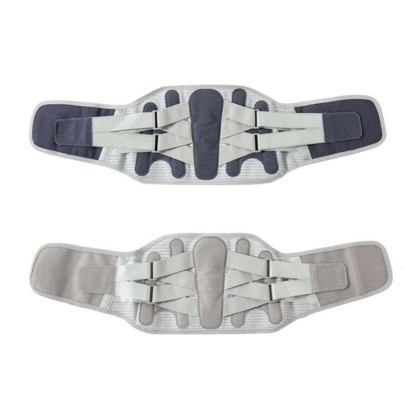 All-Season Professional Protection Lumbar Support Elastic Sports Waist Belts Durable Breathable Design for Fitness Waist S серый