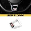 Car Steering Wheel Logo Emblem Sticker Decals For VW GTI Polo Golf Jetta MK6 MK7 MK8 Passat B6 B7 B8 Tiguan CC T-ROC Tire Valve