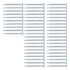 50Pcs Self Drilling Screw Cross Zinc Plated Carbon Steel Fastener Hardware 4.2x50mm Round Head