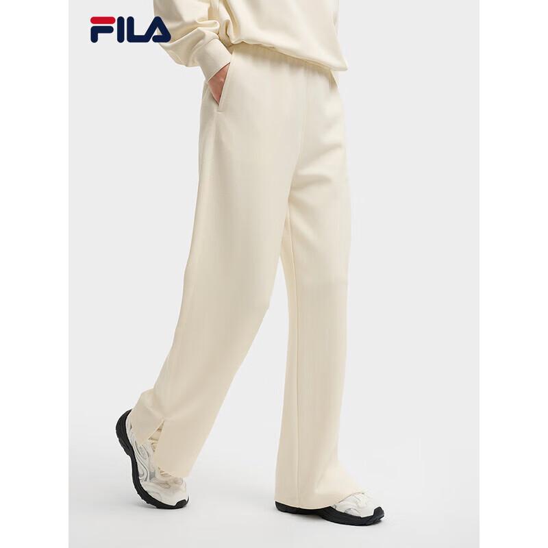 FILA Women s Casual Knit Wide-Leg Pants L