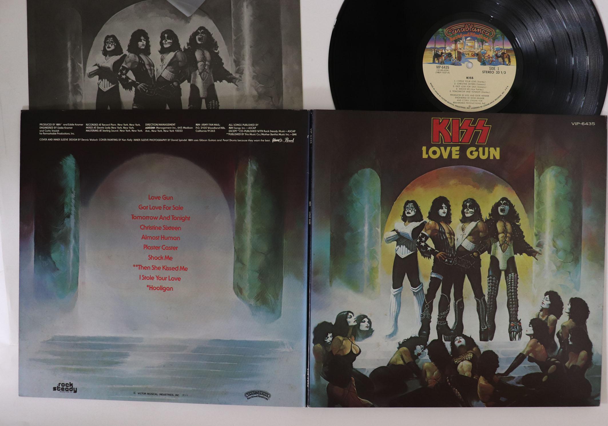 

LP Record KISS - Love Gun VIP6435 CASABLANCA 1977 Japan Rock Used