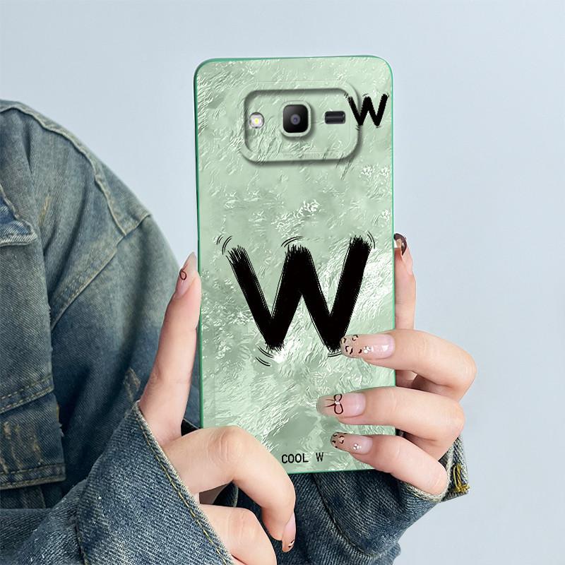 Funda For Samsung Galaxy J2 Prime G532 J2 ACE Grand Prime Plus G530 Soft Silicone Phone Case Protective Fashion Letter Cover