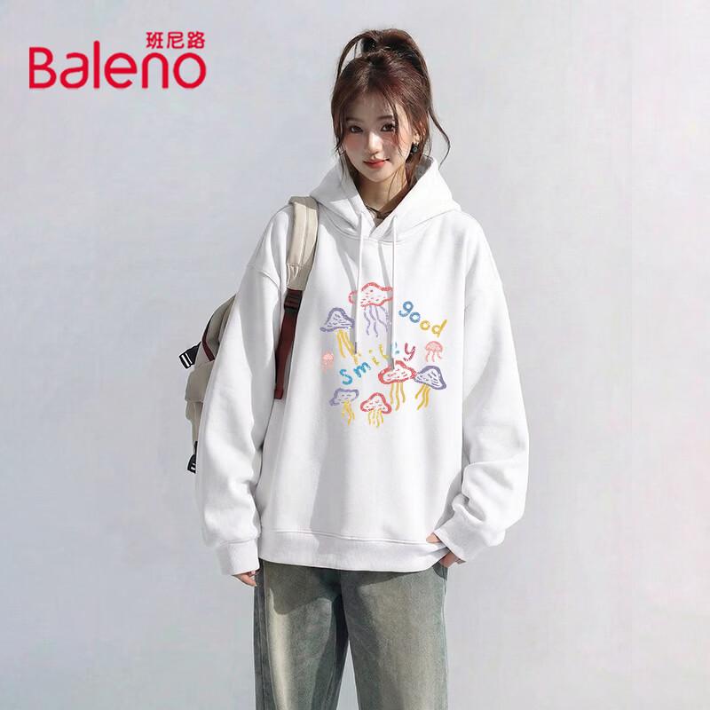 

Baleno Women s Fun Print Hooded Sweatshirt S