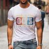 Mens T-shirts Made In The 80s All Original Part Retro Vintage Summer T-shirt for Men Casual O-Neck Tee Shirts Streetwear Tops