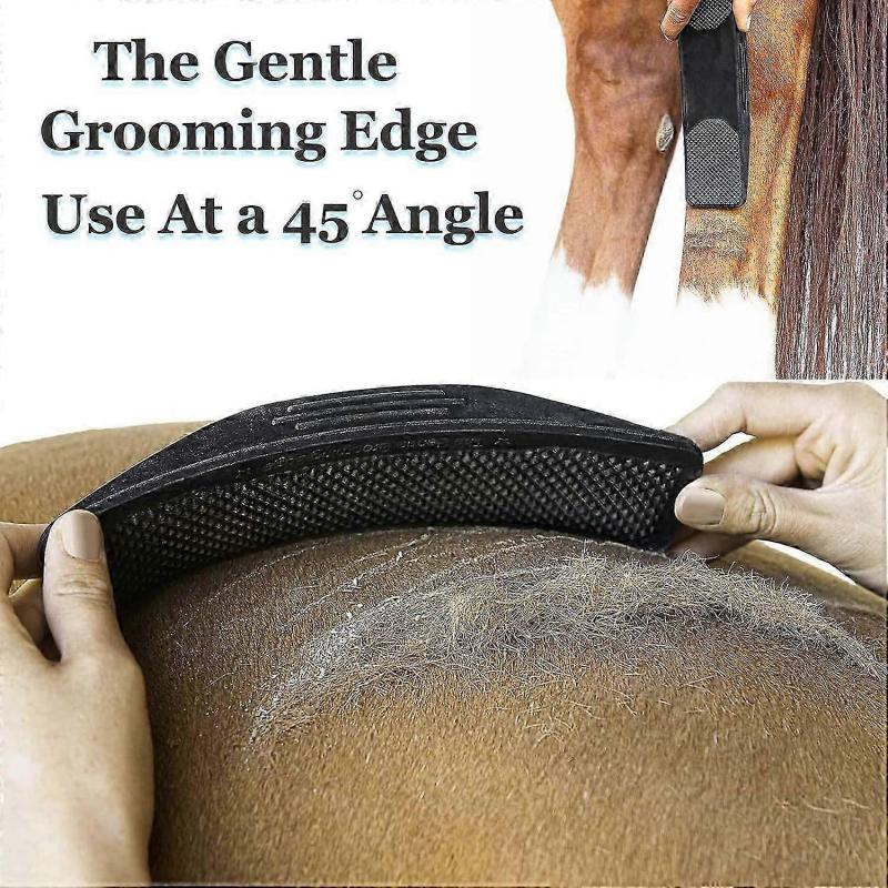 6 In 1 Grooming Brush, Massage Comb for Horses, Grooming Brushes, Massage and Care for Removing Dry
