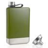 Hip Flask Whiskey Wine Pot Hiking Supplies Leak-proof Good Sealing Compact Size Food Grade Easy To Carry Wine Storage Stainless