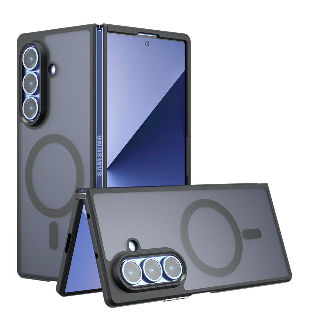 

Magnetic Case For Samsung Galaxy Z Fold 7 5G Magnetic Protective Back Cover For Galaxy Z Fold7 zfold7 Shockproof Bumper Coque
