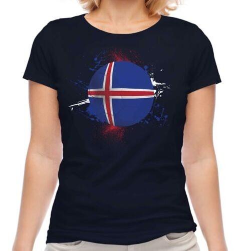 

Исландия Футбол Женская Футболка Подарок Чемпионат Мира Спорт M