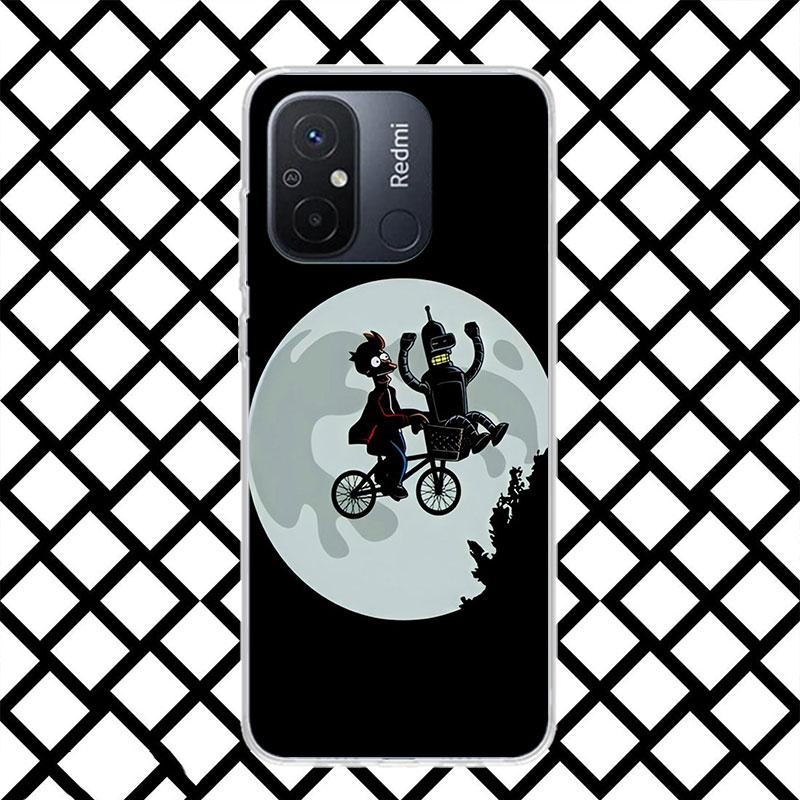 Cartoon F-Futuramas Phone Case for Xiaomi Redmi 14C 13C 13 12C 12 10C 10 10A 9C 9 9A 9T 8 8A 7 7A 6 Pro 6A K70 K40 Soft Fundas