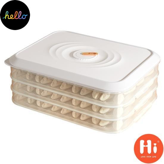 Organizér na knedlíky Stohovatelné Uchovávání chladu PP Organizér do chladničky Kuchyňské potřeby pro pohodlné použití