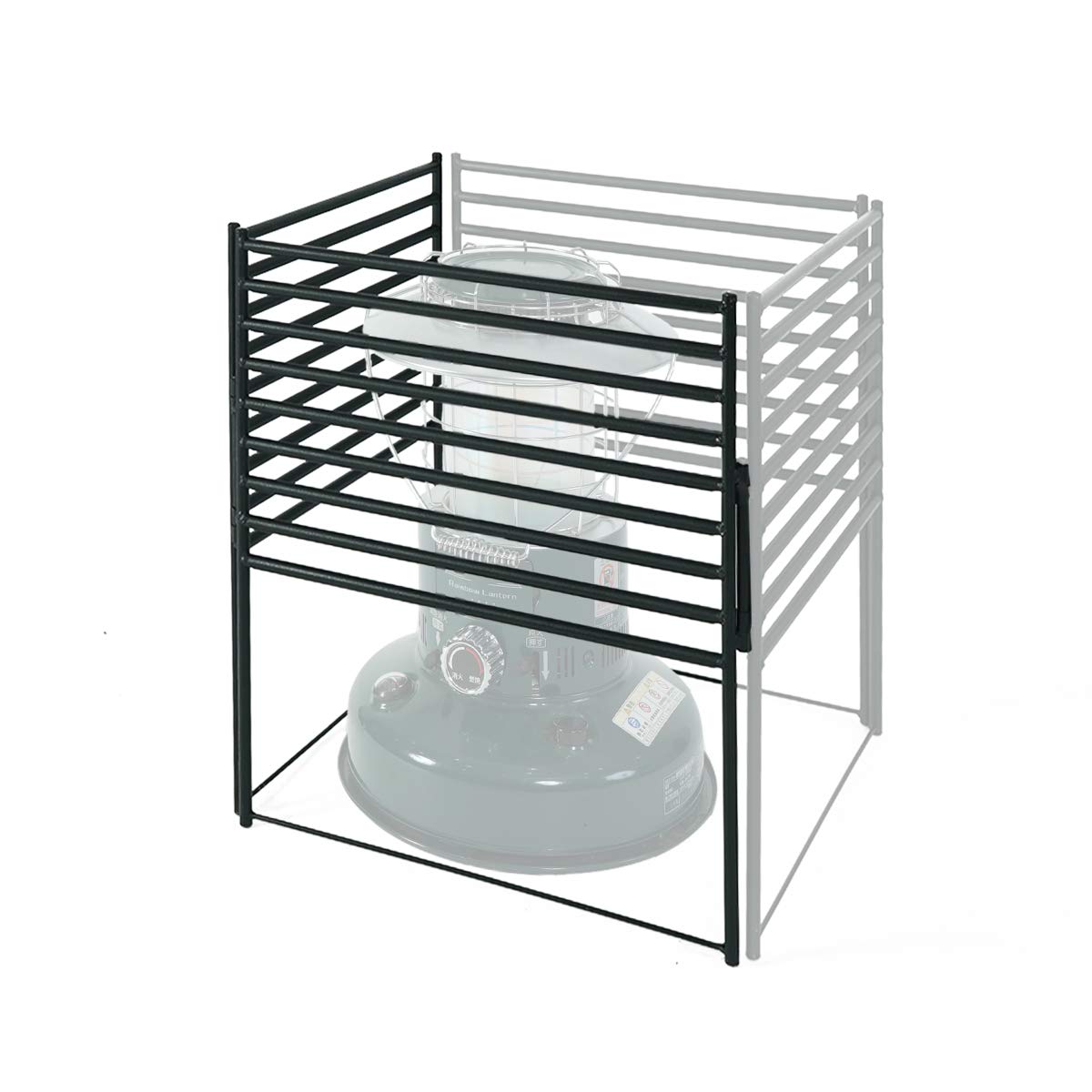 

DOD Tequila Guard Camping Stove Guard, Compatible with Various Stove Sizes, TG2-784, Black, Approx. W49 x D1.3 x H53cm (18.5 x 0.5 x 21.5 )