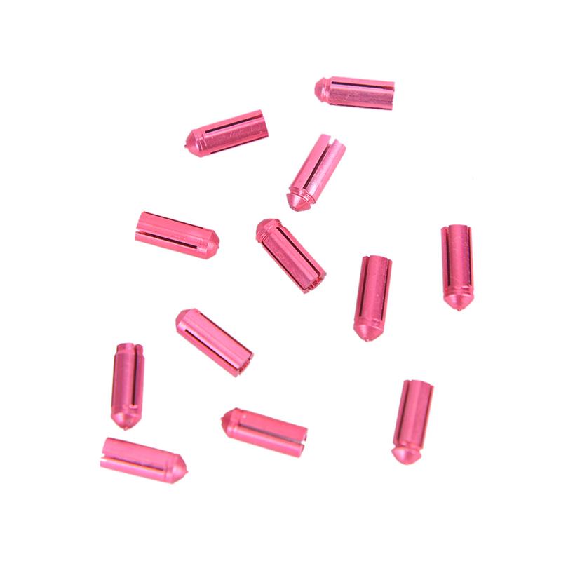 

12 шт. Алюминиевый сплав Защита оперения дротиков Аксессуары красный