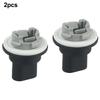 2 Parking Light Bulb Sockets for Jeep Compass 2007 2017 OEM 68000686AA 645504 Replacement Parts Made of ABS Material