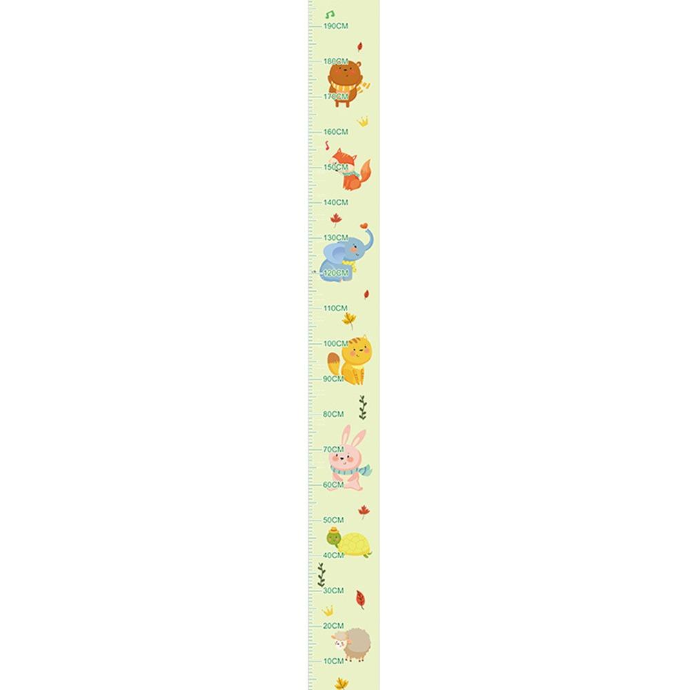 

Waterproof Height Measurement Sticker Self-adhesive Growth Chart Sticker for Toddler Style 3