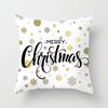 Merry Christmas Printed Pillowcase Christmas Style Cushion Cover Home Sofa Decor Throw Pillowcase