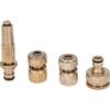Zestaw Złączy 1/2" Adapter 1/2" - 1 Mosiądz Do Instalacji Wodnej Ra04Ns