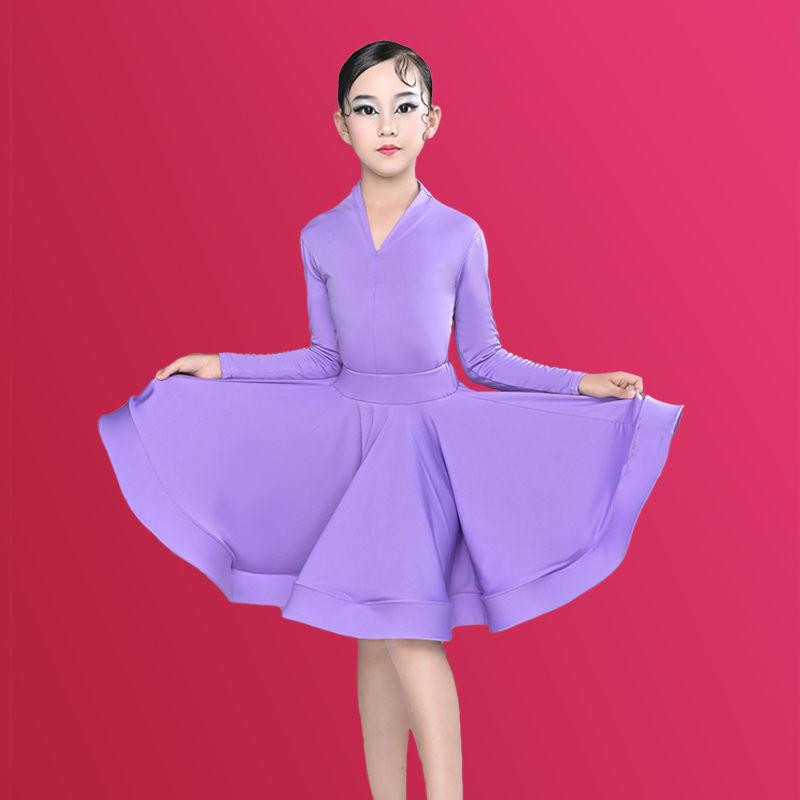 Girl Latin Dance Training Costume Children's Performance Costume Competition Regulations Latin dance dress
