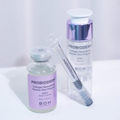Probioderm PDRN Collagen Remodeling Booster Shot Program Dual Ampoule Exfoliation & Glow Care