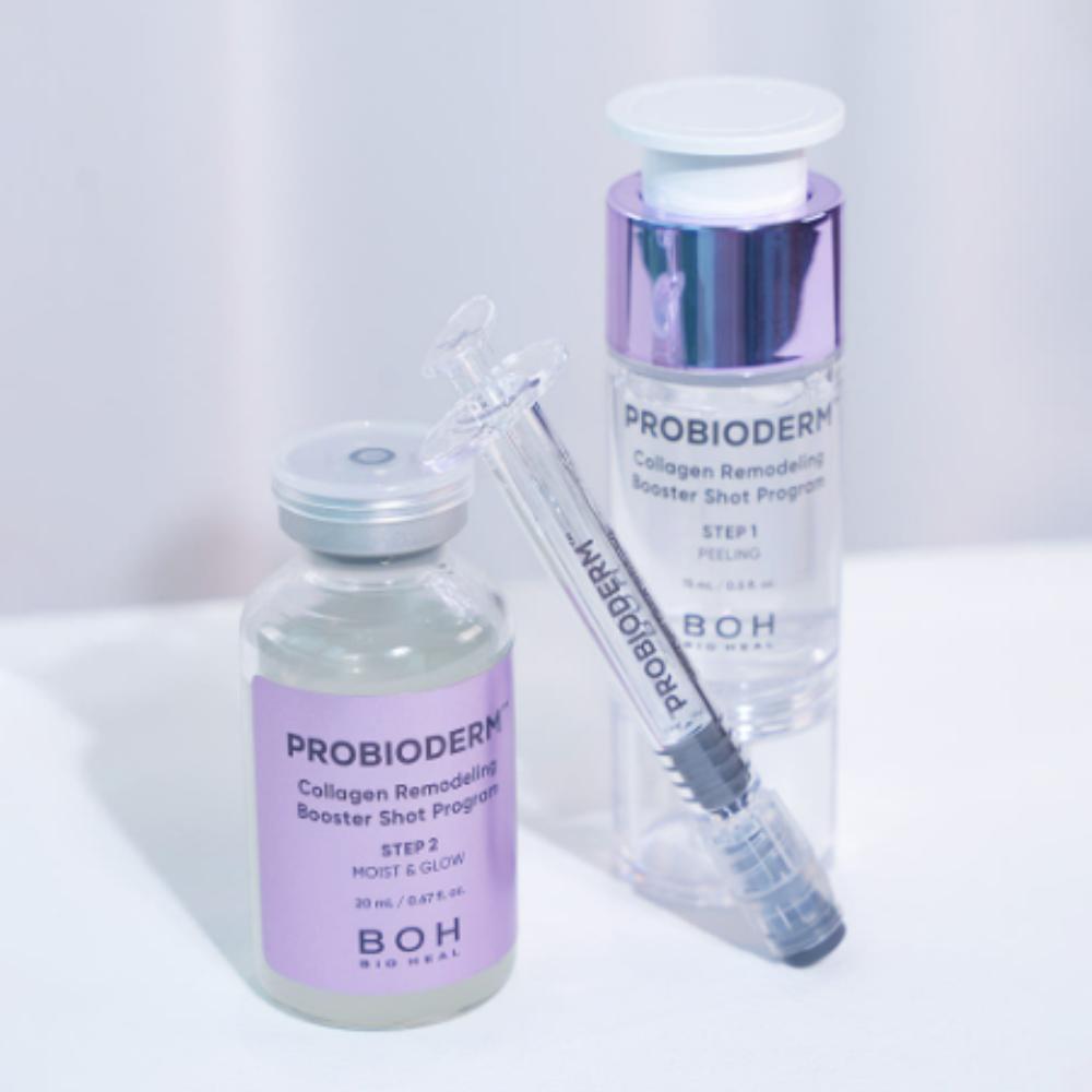 

Bioheal BOH Probioderm PDRN Коллаген Ремоделирующий Бустер Сыворотка Программа Двойная Ампула Отшелушивание и Уход для Сияния