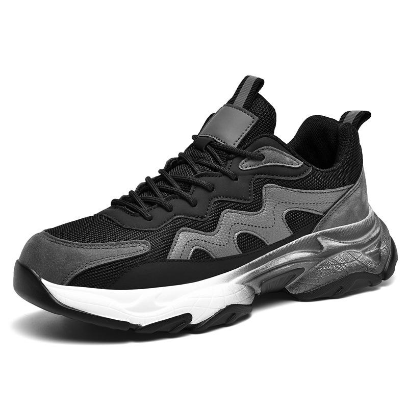 Autumn and winter foreign trade large size 48 retro dad shoes lightweight shock-absorbing sports shoes men's fitness travel running shoes