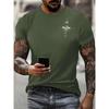 Lion Pattern Men's Street T-Shirt Short Sleeve Animal 3D Printed Fashion Hip Hop Male Tee O-Neck Casual Tops