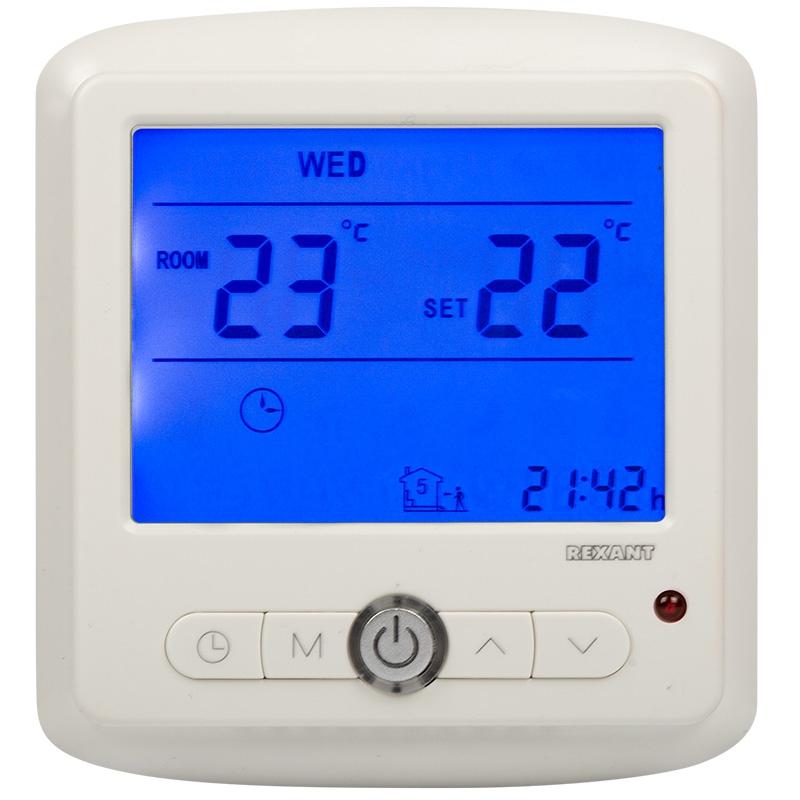 

Thermoregulator Rexant With Display And Automatic Programming R860xt 51-0560