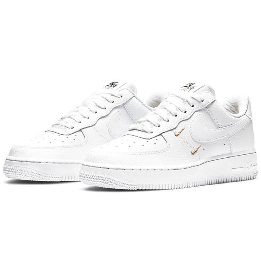 Nike Air Force 1 '07 Essential 'White Metallic Gold' Women's Sneakers CT1989-100