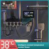 Nozzle Shower Spray Kit Copper Shower Set Household Digital Display Constant Temperature Shower System Bathroom Booster
