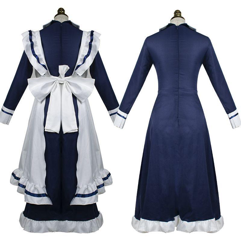 Oblečení pro služky Muži nosí Cosplay Roztomilé japonské šaty Lolita Anime Oblečení pro služky Loli Black Maid Oblečení Lolita Kawaii Gothic