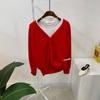C S In The Room Women S V neCk Raglan Long SleeVe Knit Cardigan 9 Color