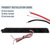 LED Rear Bumper Reflector Brake Light Lamps BN8R-51-5M0B For Mazda 3 2004-2009