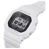Casio 5000 Solar Movement Resin Strap Watch Men's Watches Gray Dial GW-5000HS-7