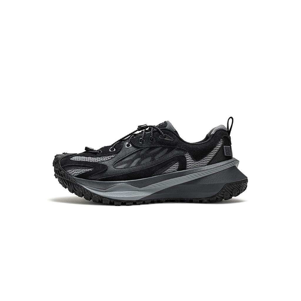 Sneakers Li-Ning Ranger Running Shoes Women's Low-top Black/Elegant Gray/Black Vinyl Gray