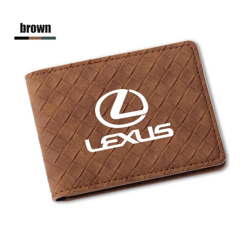 1Pcs Car Driver License Wallet ID Credit Card Holder For Lexus F SPORT CT ES GS NX IS250 CT200h IS300h ES300h ERX400h NX300h