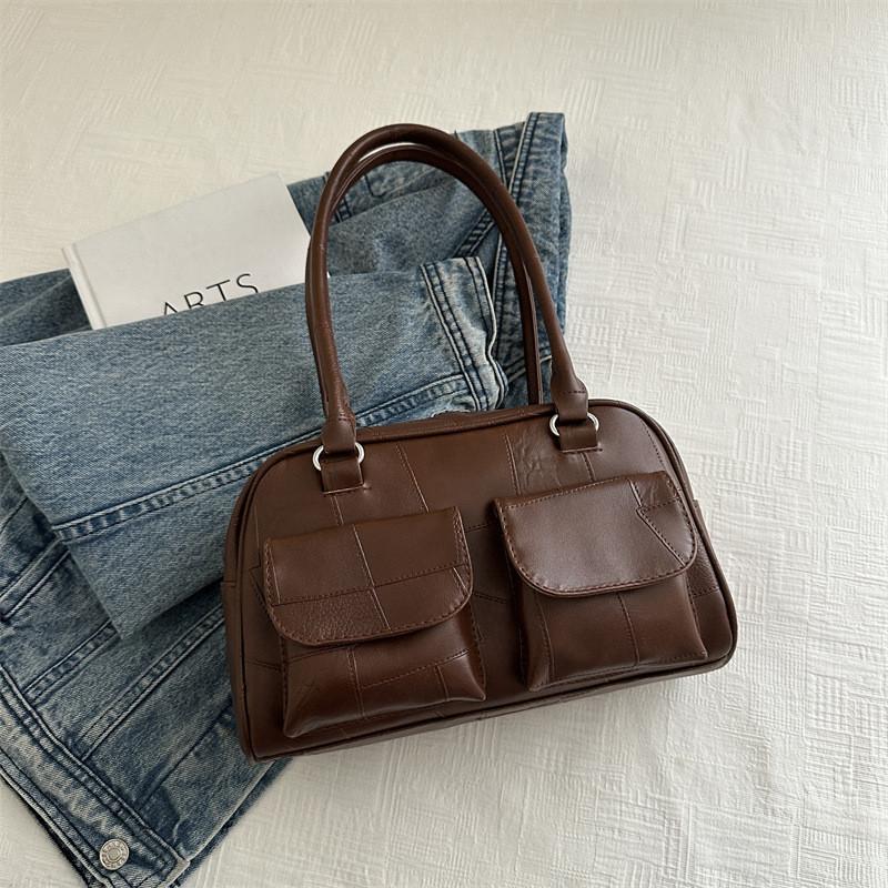 Trendy 2024 Fashionable Simple Handbag Stylish Korean Casual Tote Bag For Women