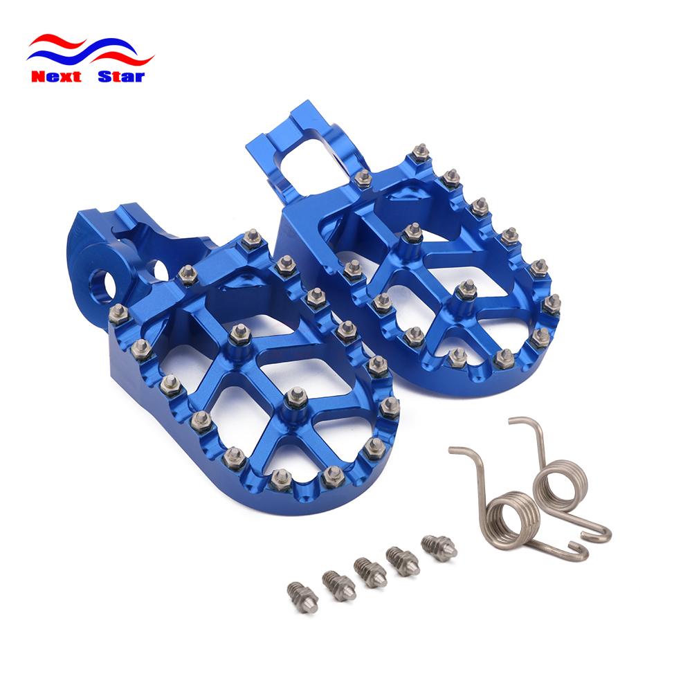 2016-2022 Foot Rests Footrest footpegs Pegs Pedals For KTM SX125 SX250 SX-F 250-450 EXC EXC-F XC XC-F XC-W TC FC RX FX
