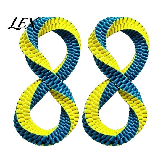 Exercise Toys for Pet Dogs Dog Tug Toy, Nylon 8-Shaped Chew Interactive Teeth Cleaning Training Rope Aggressive Chewers, Outdoor Training, of