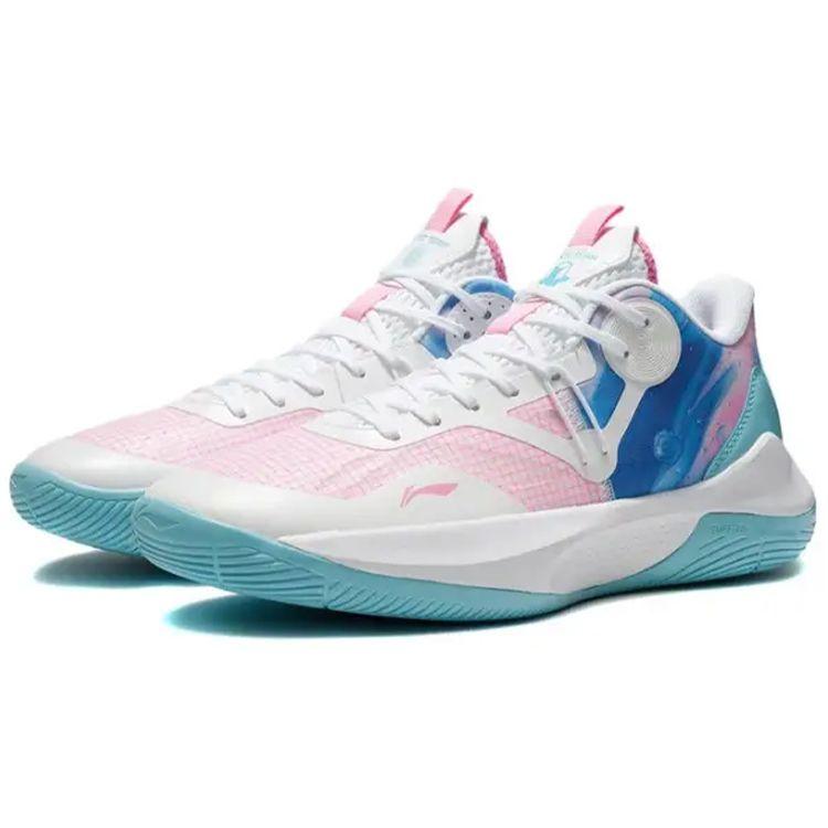 Li-Ning Sonic Team Low White Prism Pink Men Sneakers Standard-White ABPS023-1