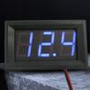 DC4.5V-30V Voltage Panel Meter LED Display 0.56 Inch Volt Instrument Tool Voltage Gauge for 6V 12V Electromobile Motorcycle Car