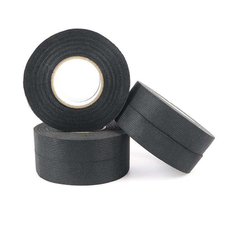 Black Non-Woven Fabric Wire Harness Tape for Insulation & Audio Noise Reduction