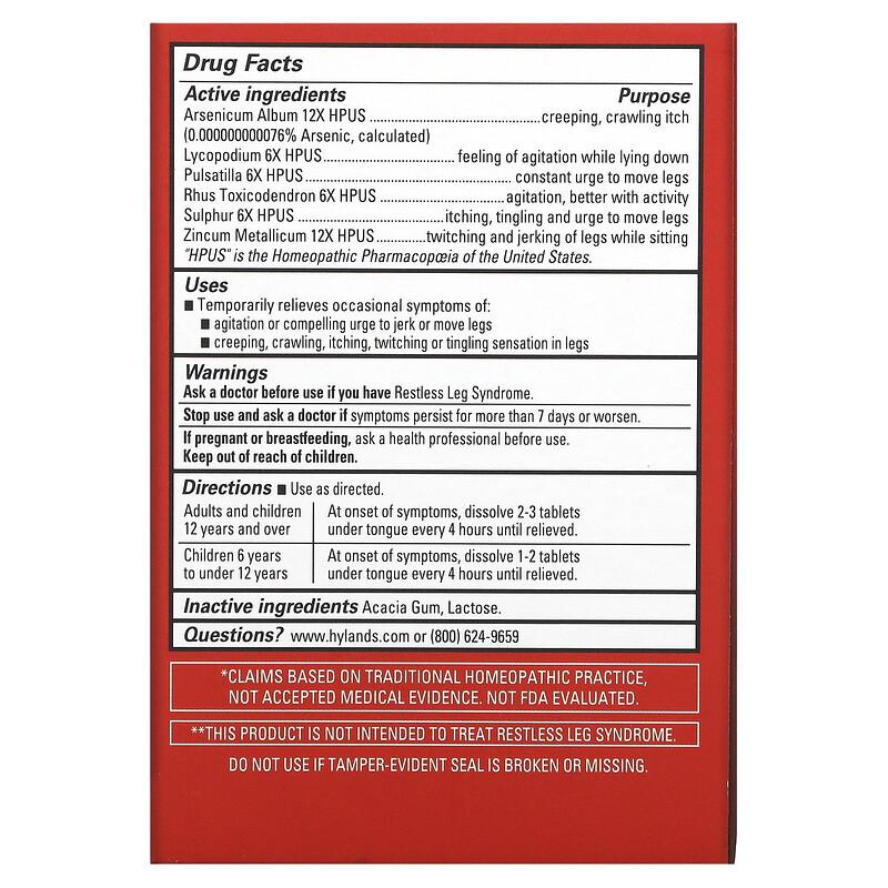 Restful Legs, 50 Quick-Dissolving Tablets
