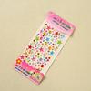 Children's 3D Crystal Gem Cartoon Stickers: Shiny Princess Rewards & Educational Stationery