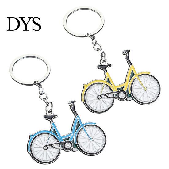 Schlüsselanhänger Vintage Fahrradschlüsselanhänger - Zinklegierung Mini-Fahrrad mit Retro-Tropfenmalerei, Künstlerisches Radsportgeschenk für Schlüssel & Rucksäcke Sportzubehör